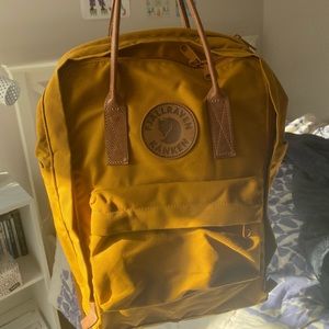 Fjallraven Kanken Backpack in Mustard Yellow